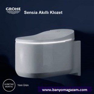 GROHE SENSİA ARENA AKILLI KLOZET SİSTEMİ (Shower Toilet Wall-Hung)