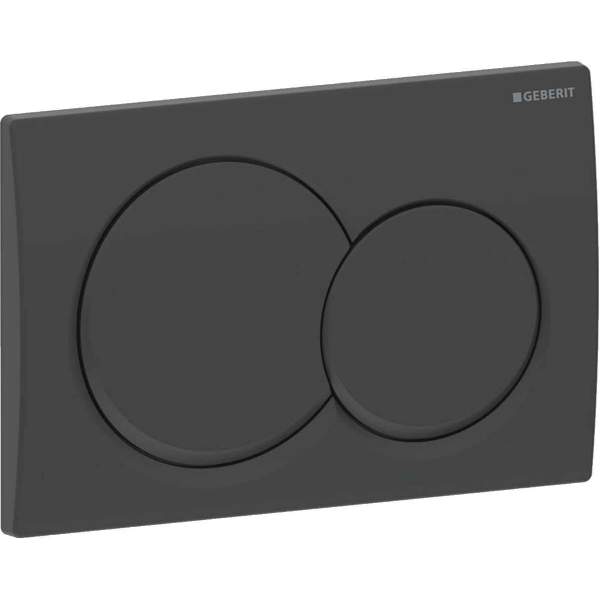 Geberit Alpha01 Kumanda Kapağı Mat Siyah