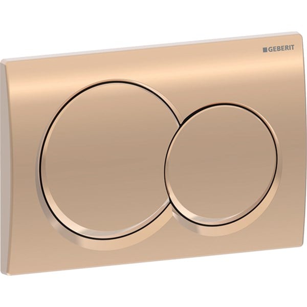 Geberit Alpha01 Yuvarlak Bronz