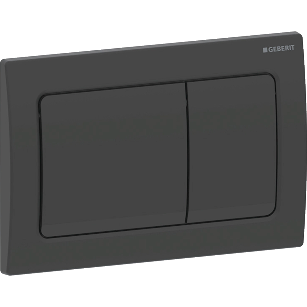 Geberit Alpha30 kumanda kapağı Mat Siyah