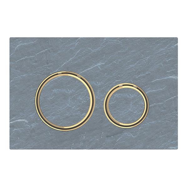 Geberit Kumanda Kapağı Sigma21 - Çift Basmalı Arduaz/Bronz