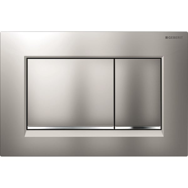 Geberit Sigma30 Kumanda Kapağı-Çift Basmalı - Mat/ Parlak /Mat
