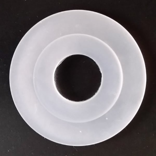 VİTRA KLAPE (Boşaltma Göbek) CONTA 12cm - Silikon
