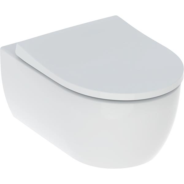 Geberit iCon Rimfree asma klozet, 53 cm (Soft Kapak Ses İzolasyon Contası Dahil )