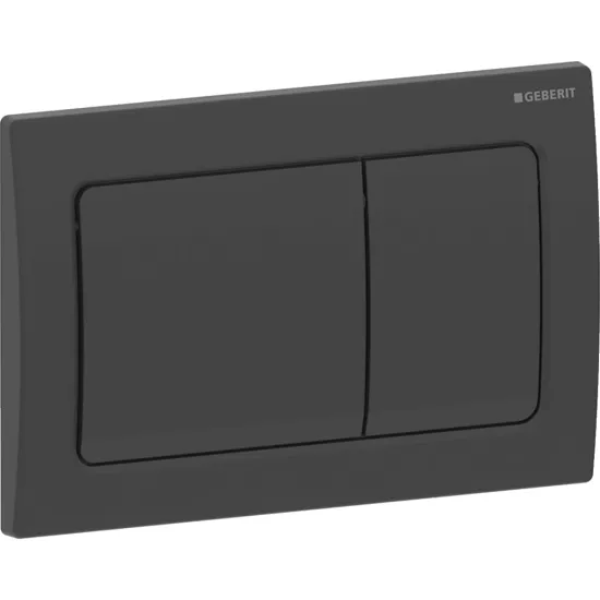 Geberit Alpha30 kumanda kapağı Mat Siyah