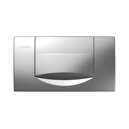 Geberit 200F Kumanda Kapağı Tek Basmalı ’’Start - Stop’’ Mat Krom