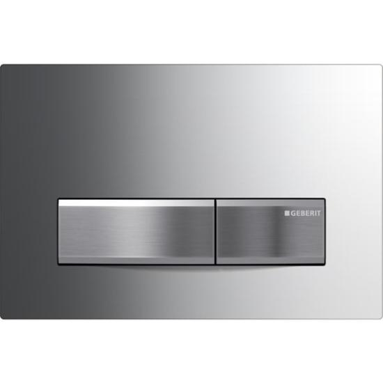 Geberit Sigma50 Kumanda Kapağı-Çift Basmalı - Parlak Krom