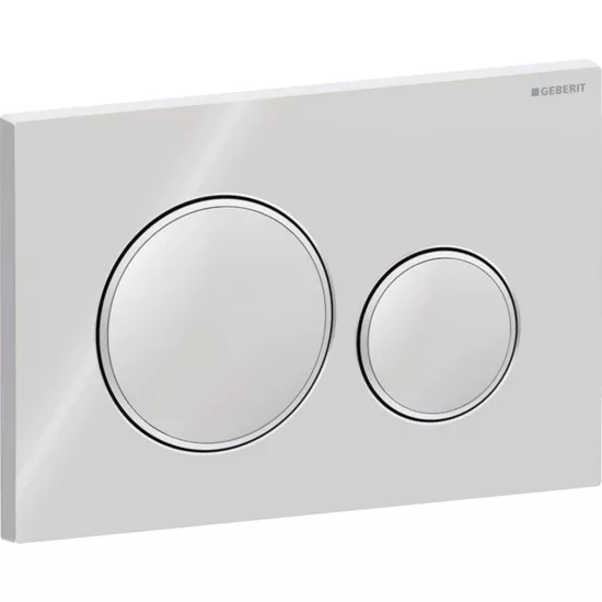 Kumanda Kapağı Sigma20 Yuvarlak, Parlak Krom/Mat Krom