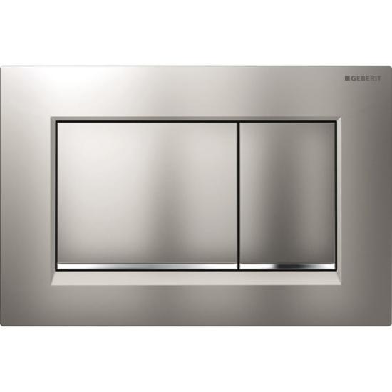 Geberit Sigma30 Kumanda Kapağı-Çift Basmalı - Mat/ Parlak /Mat