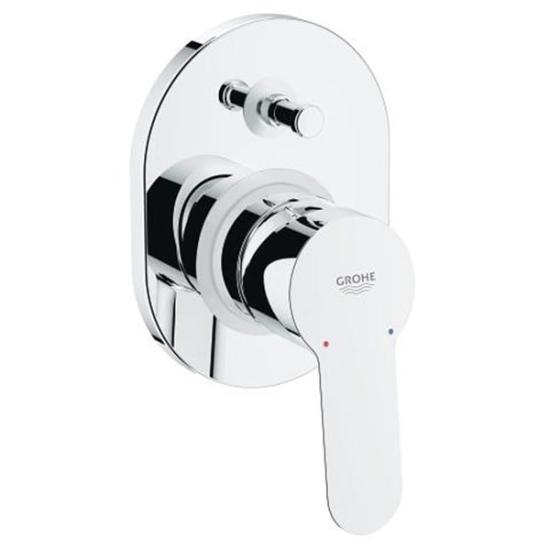 Grohe BauEdge Ankastre Banyo Batarya Set 7 prç. Yuvarlak Tepe Duşlu